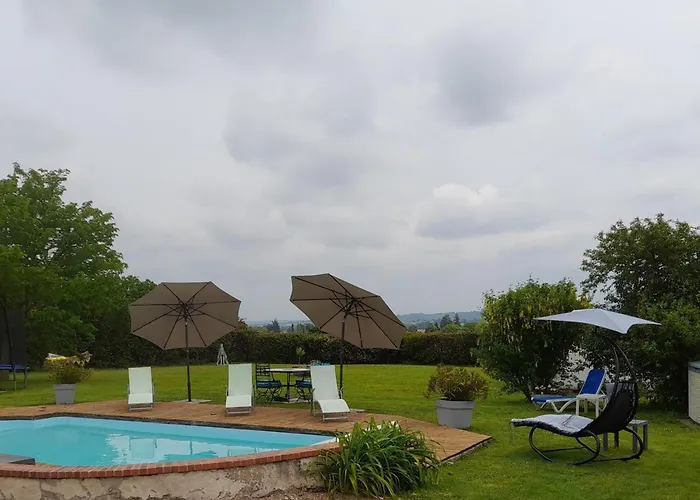 Contemporain Chaleureux Pour 4 Avec Piscine Partagee - Fr-1-489-444 Дом отдыха *