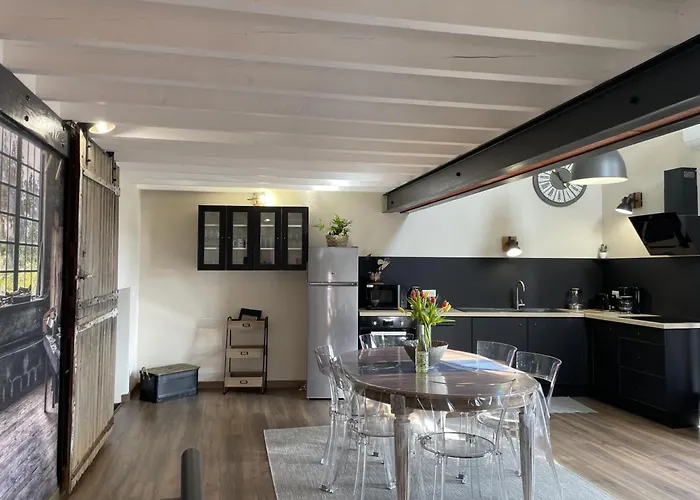 Contemporain Chaleureux Pour 4 Avec Piscine Partagee - Fr-1-489-444 * Louchy-Montfand